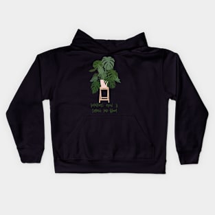 “Something New is Coming into Bloom”! Kids Hoodie